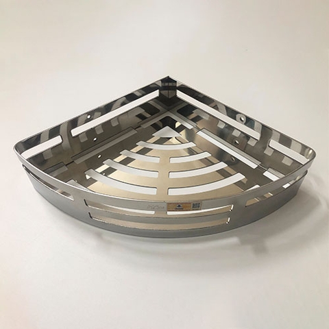 Kệ góc tấm 1 tầng inox 304 - KGTM_01_25
