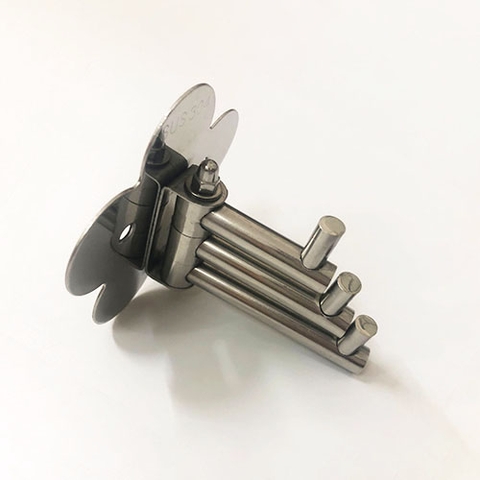 Móc 3 vấu ngắn inox 304 - BC1