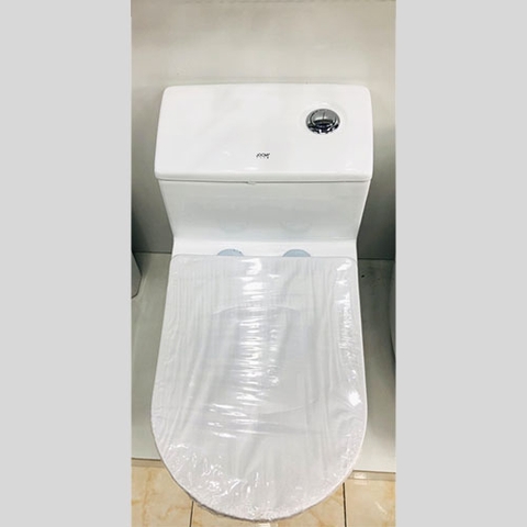 Bệt Lùn Liền Khối Trắng BETLK_2395