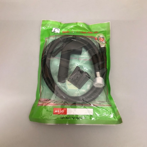 Vòi Xịt Nhựa Đen Ti Đồng (thẳng) OB_05D
