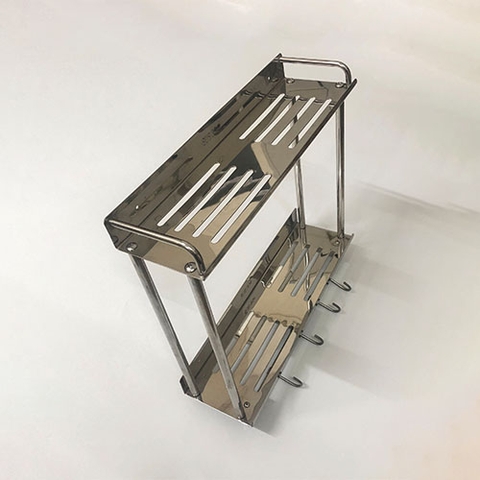 Kệ gia vị tấm treo 2 tầng KV_02