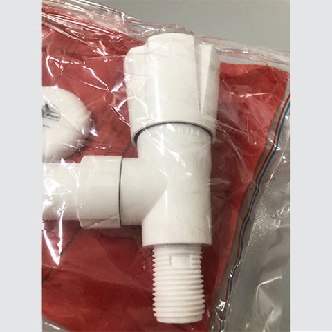 Vòi rửa chén âm tường tay vặn WT_002M