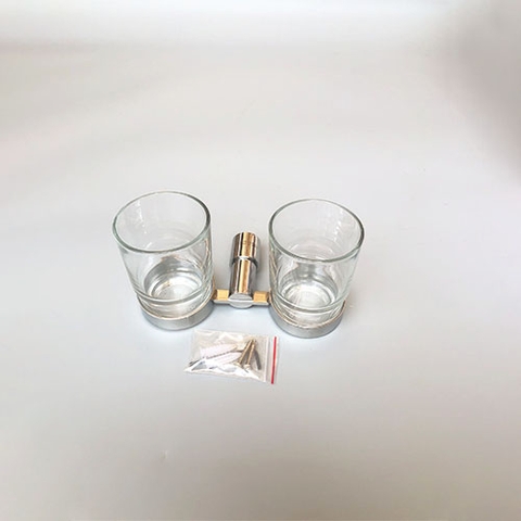 Kệ Cốc Đôi Inox 304 L002