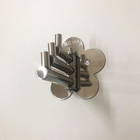 Móc 3 vấu ngắn inox 304 - BC1