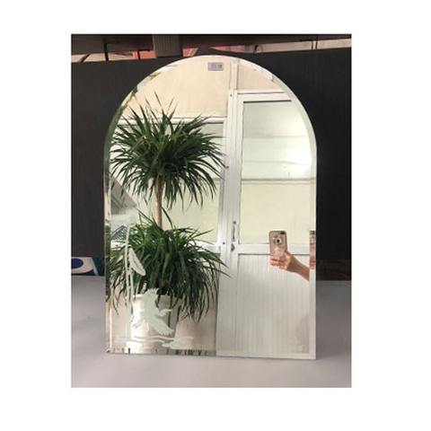 Gương chùa họa tiết hoa sen JA_5702