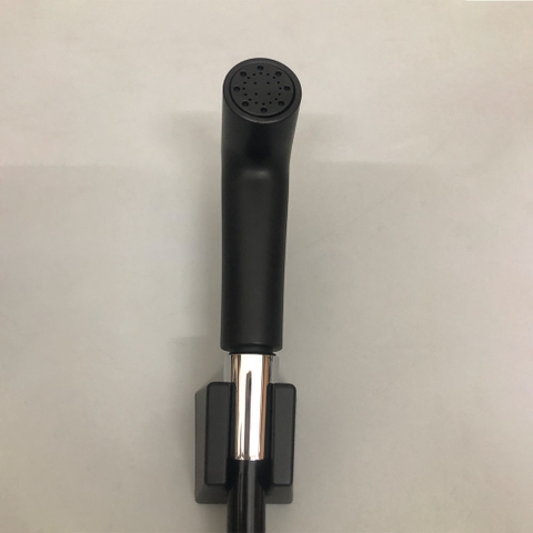 Vòi Xịt Nhựa Đen Ti Đồng (thẳng) OB_05D