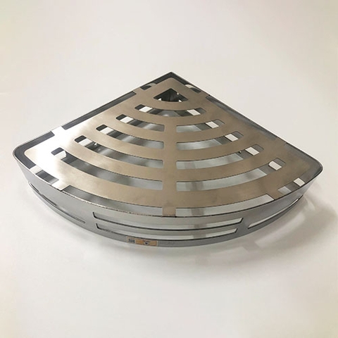 Kệ góc tấm 1 tầng inox 304 - KGTM_01_25