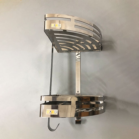 Kệ góc tấm mới inox 304 - KGTM_02_25