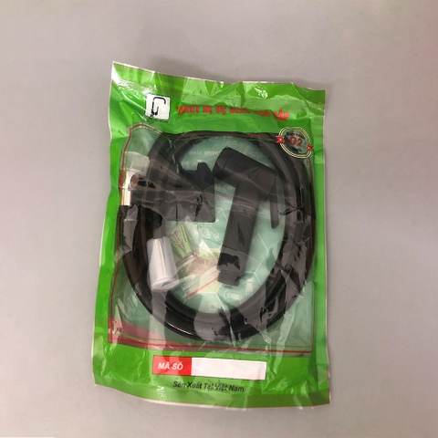 Vòi Xịt Nhựa Đen Ti Đồng (chếch) OB_04D