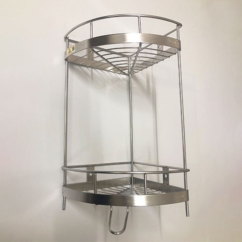 Kệ góc lưới điện giải 2 tầng đứng (có chân) - D_KDG_02_20