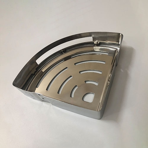 Kệ góc tấm 1 tầng inox 304 - RGT_03