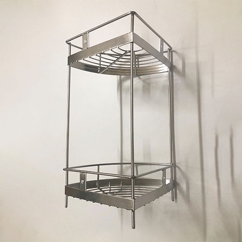 Kệ góc lưới điện giải 2 tầng đứng (có chân) - D_KDG_02_25