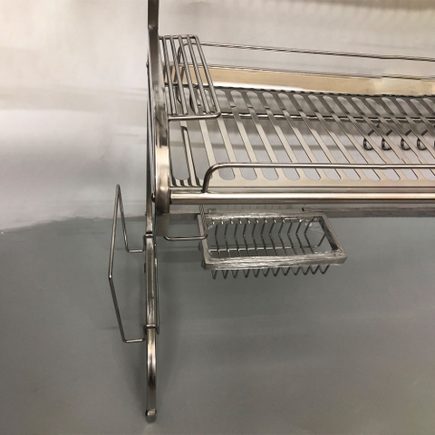Kệ Bát Đĩa 2 Tầng Trên Bồn Rửa Bát inox 304 - KBD_02_86