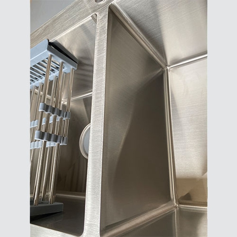 Chậu Rửa Bát Inox 2 Hố Cân C_8245_JA