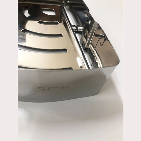 Kệ góc tấm 1 tầng inox 304 - RGT_03