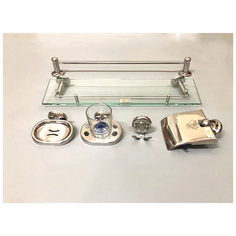 Bộ phụ kiện phòng tắm 6 món inox Vạn Tường VT_7100