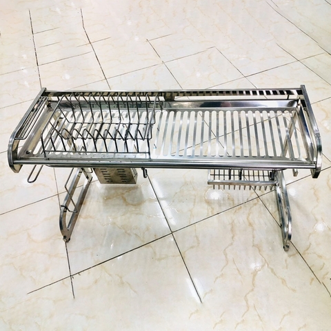 Kệ Bát Đĩa Trên Bồn Rửa Bát Inox 304 - KBD_85