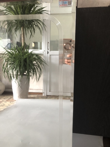 Gương Họa Tiết Mài Vuông KT 50*70 JA_5716