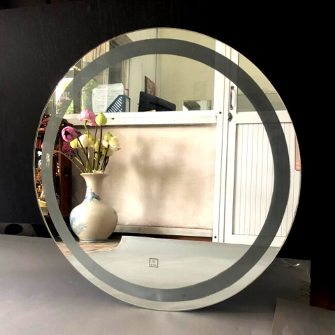 Gương tròn viền LED D60