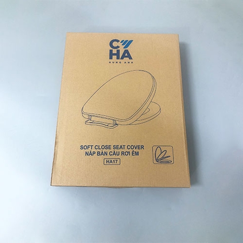 Nắp Bồn Cầu Rơi Êm Ốc Nhựa NEHA_17