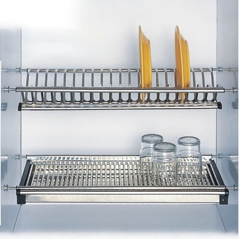 Kệ Bát Âm Tủ 70cm Inox 304 - KBT_02_70