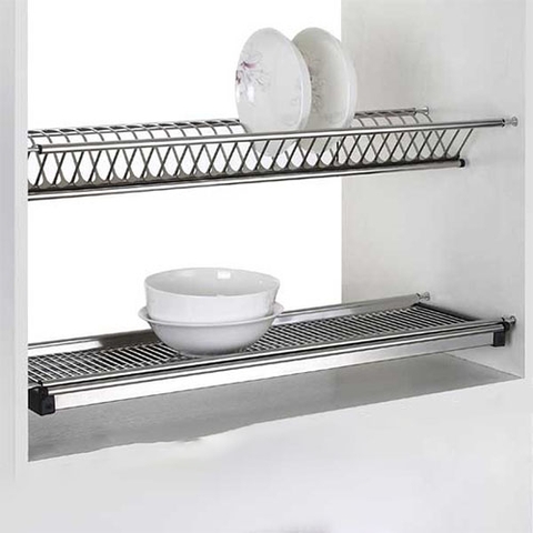 Kệ Bát Âm Tủ 70cm Inox 304 - KBT_02_70