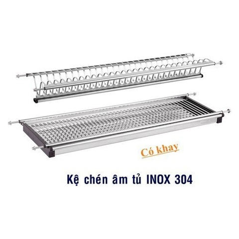 Kệ Bát Âm Tủ 70cm Inox 304 - KBT_02_70