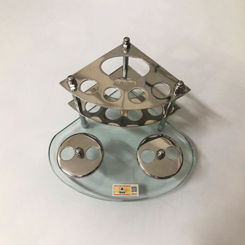 Kệ Cốc Đôi Góc Kính VT_835
