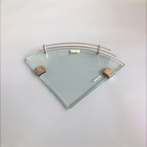 Kệ Góc Kính Inox 304 1 Tầng KGK_01