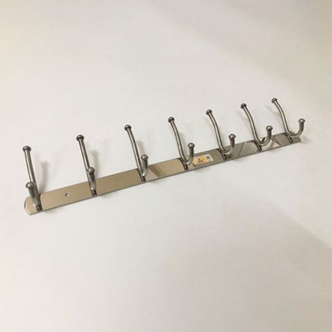 Móc Áo Bi Đôi 7 Vấu Inox 304 MA12_D