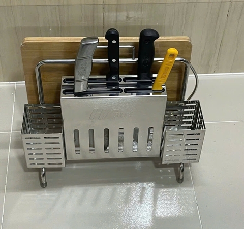 Kệ Dao , Ống Đũa Inox 304 , KD_01