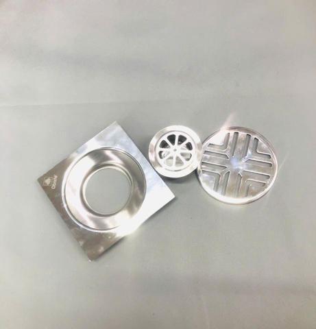 Ga Thoát Sàn Khử Mùi - 15 *15 - Ø90 ( Đầu Đạn )