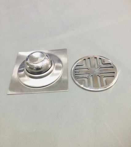 Ga Thoát Sàn Khử Mùi - 15 *15 - Ø90 ( Đầu Đạn )
