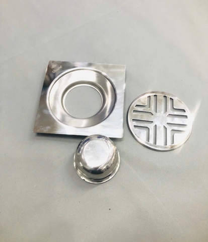 Ga Thoát Sàn Khử Mùi - 12 *12 - Ø90 (Đầu Đạn )