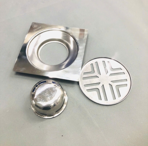 Ga Thoát Sàn Khử Mùi - 12 *12 - Ø90 (Đầu Đạn )