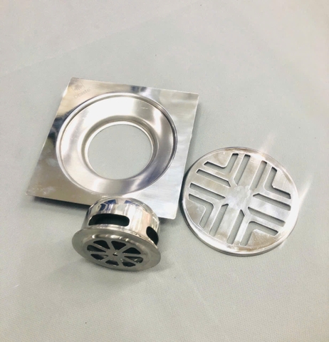 Ga Thoát Sàn Khử Mùi - 12 *12 - Ø90 (Đầu Đạn )