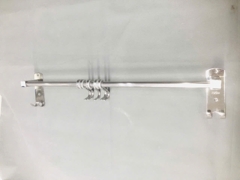 Máng Xoong 5 Móc Dài 60cm, Inox 304 - MX 06