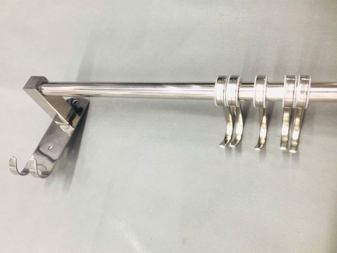 Máng Xoong 5 Móc Dài 60cm, Inox 304 - MX 06