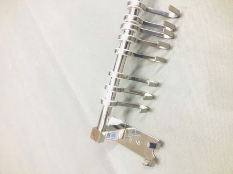 Máng Xoong 8 Móc Dài 80cm, Inox 304 - MX 08