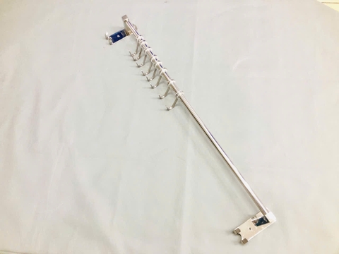 Máng Xoong 10 Móc Dài 100cm, Inox 304 - MX 100