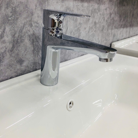 Vòi Chậu Lavabo 1 lỗ Nóng - Lạnh -JIAS ( Mẫu Mới )