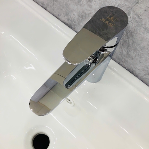 Vòi Chậu Lavabo 1 lỗ Nóng - Lạnh -JIAS ( Mẫu Mới )