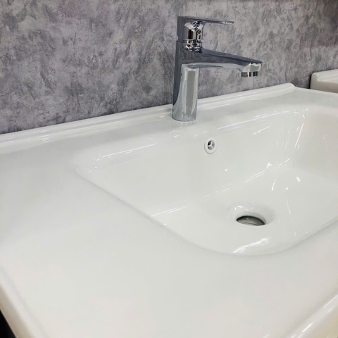 Vòi Chậu Lavabo 1 lỗ Nóng - Lạnh -JIAS ( Mẫu Mới )