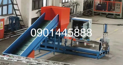 Máy tạo hạt màng foam tái chế