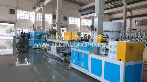 Máy đùn ống Dây áp lực lõi sợi , Dây PVC chuyên dùng cho máy rửa xe, Chịu lực, Chống xoắn