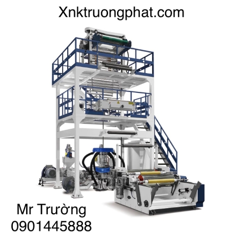 Máy thổi màng PE khổ 800-15000mm