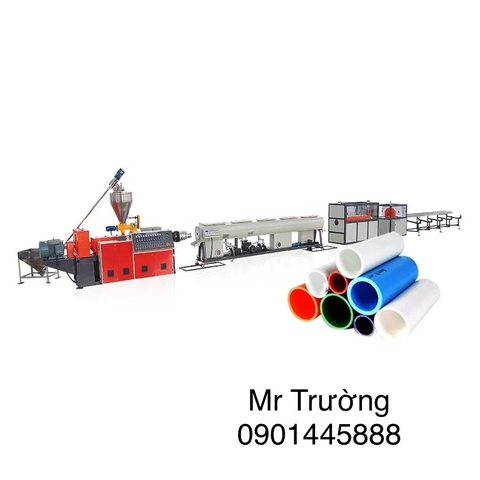 Dây chuyền máy đùn ống nước PVC
