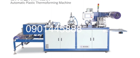 MÁY ĐỊNH HÌNH NẮP LY NHỰA TỰ ĐỘNG PS/HIPS/PVC/PET