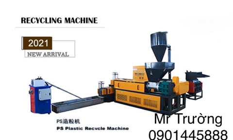 Máy tạo hạt XỐP PS TÁI SINH