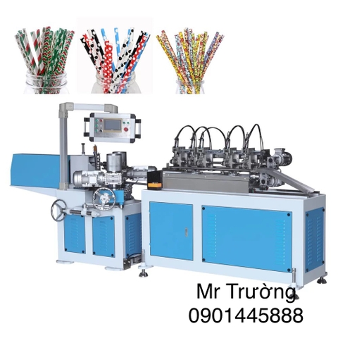 Máy làm ống hút giấy tự động